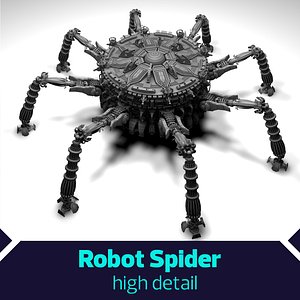 SciFi Robot Spacecraft Spider