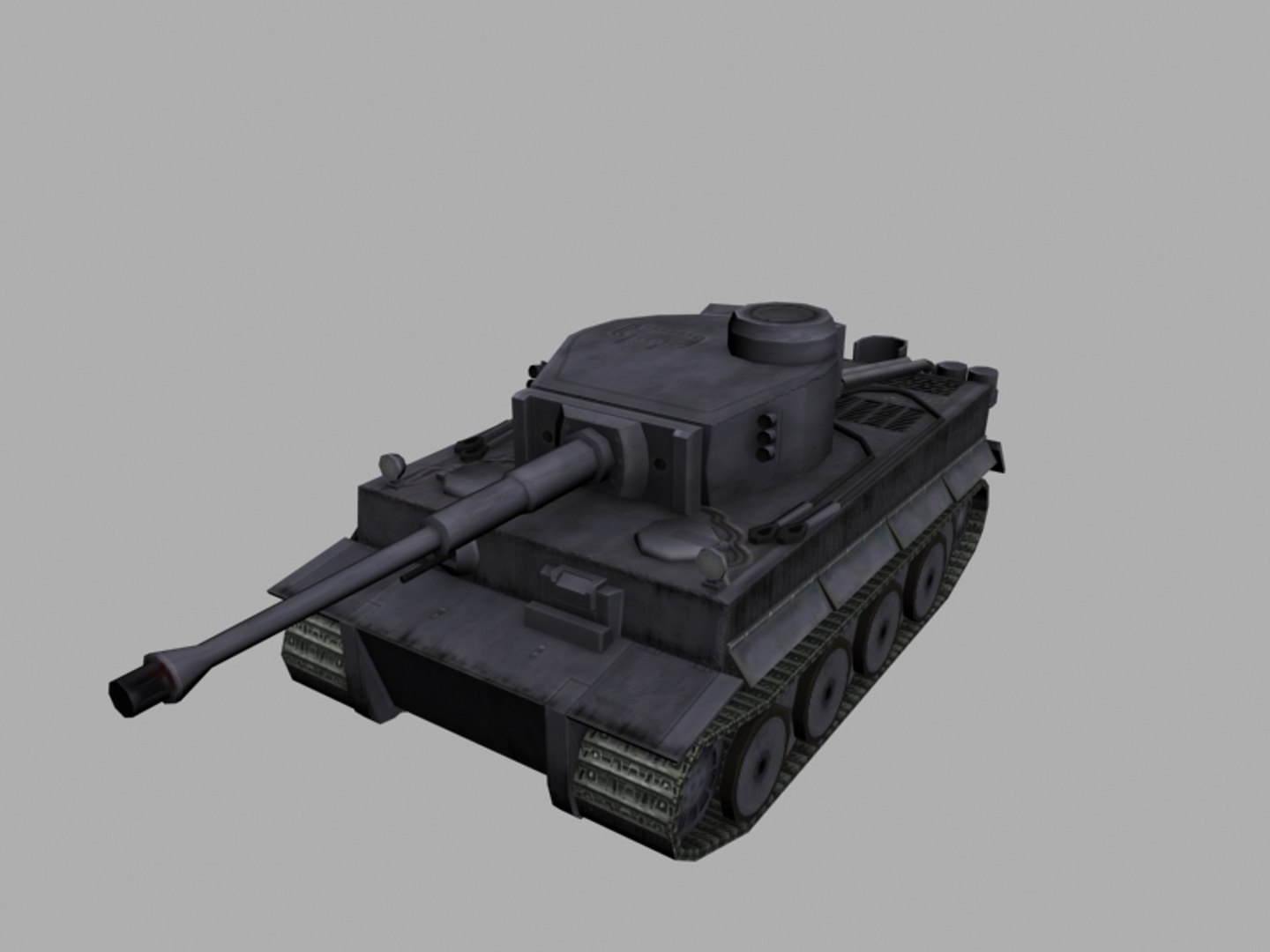 3ds Max Heavy Tank Tiger