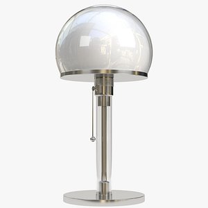 wagenfeld table lamp 3d model