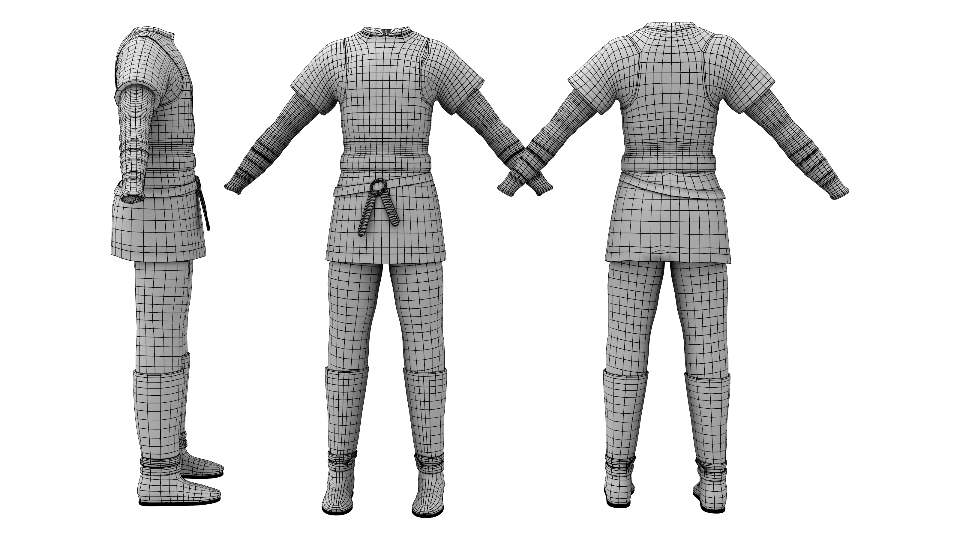 Ragnar Full Viking Outfit 3D model TurboSquid 1745600