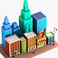 Cartoon City Street
