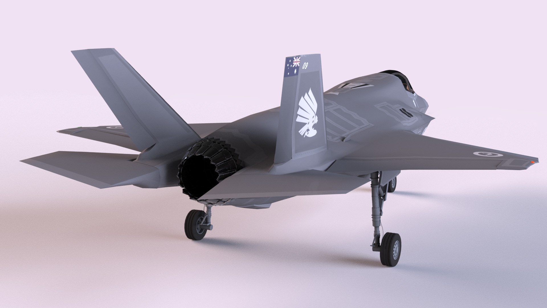 F-35A Fighter model https://p.turbosquid.com/ts-thumb/hw/cHA5l4/Qh/ar4/jpg/1666457019/1920x1080/fit_q87/c54adfe3e230892c8ce1f182cf09d3716a139867/ar4.jpg