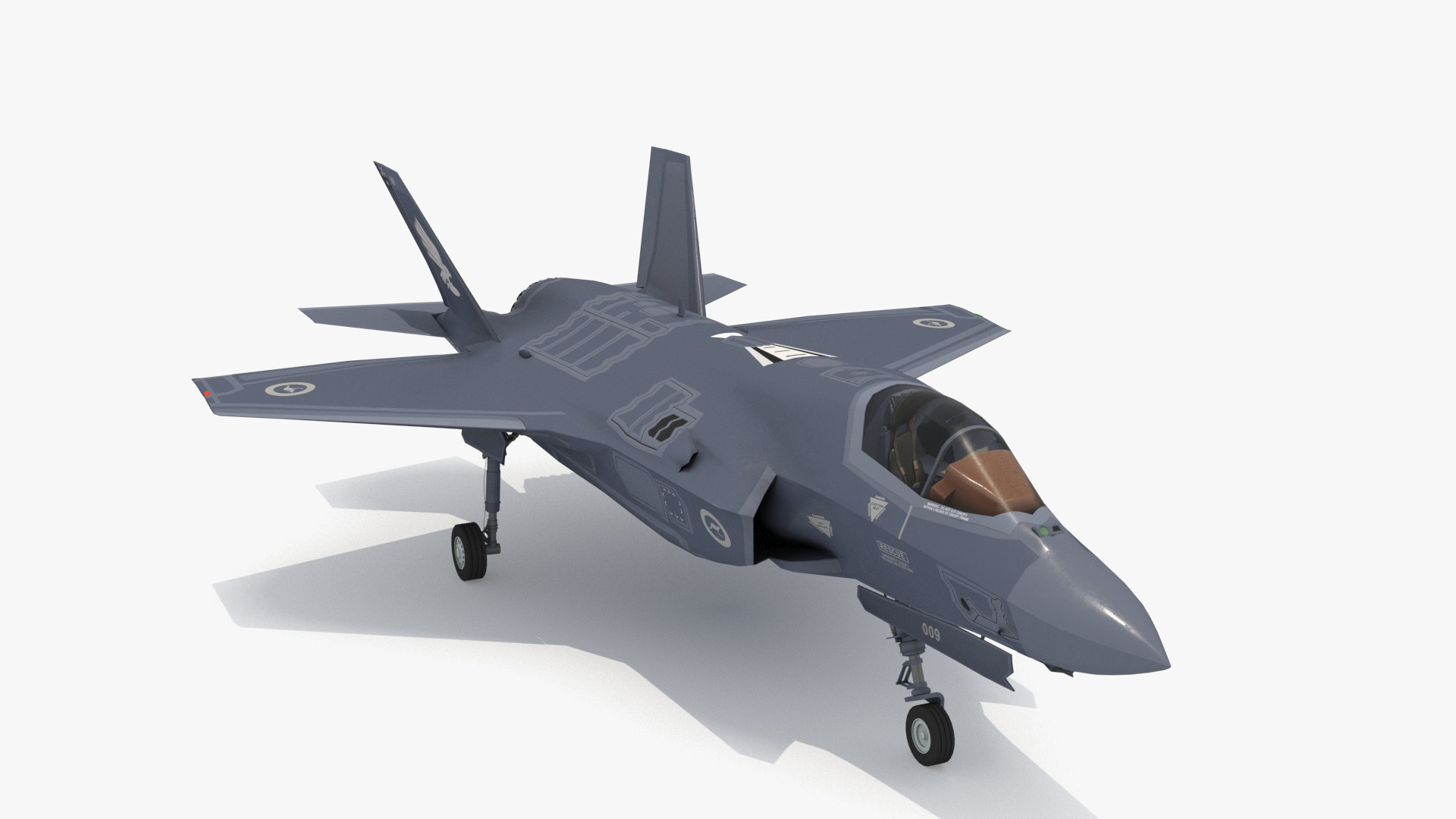 F-35A Fighter model https://p.turbosquid.com/ts-thumb/hw/cHA5l4/Rj/f35tt/jpg/1666457586/1920x1080/turn_fit_q99/611610e7604464b5fd42b6c0853e0b2ea82e00ed/f35tt-1.jpg