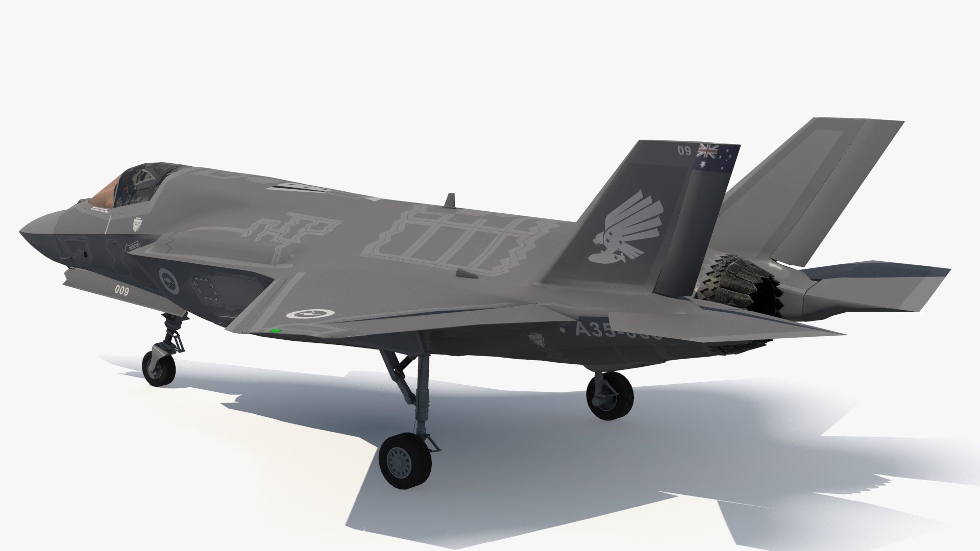 F-35A Fighter model https://p.turbosquid.com/ts-thumb/hw/cHA5l4/ba/lightning03/jpg/1666457032/1920x1080/fit_q87/298742a4efd832c816033288f833830680e15782/lightning03.jpg