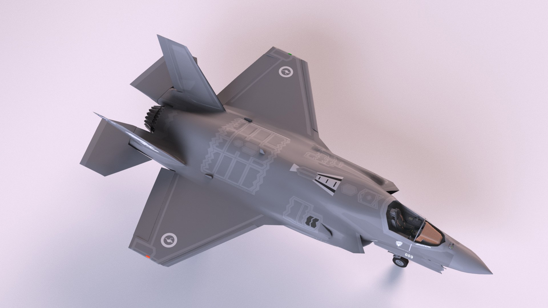 F-35A Fighter model https://p.turbosquid.com/ts-thumb/hw/cHA5l4/lo/ar6/jpg/1666457021/1920x1080/fit_q87/5b9e105c25366ab4cdcc5c0fa096abc6c47a5ffd/ar6.jpg