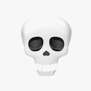 Apple Skull 3D model