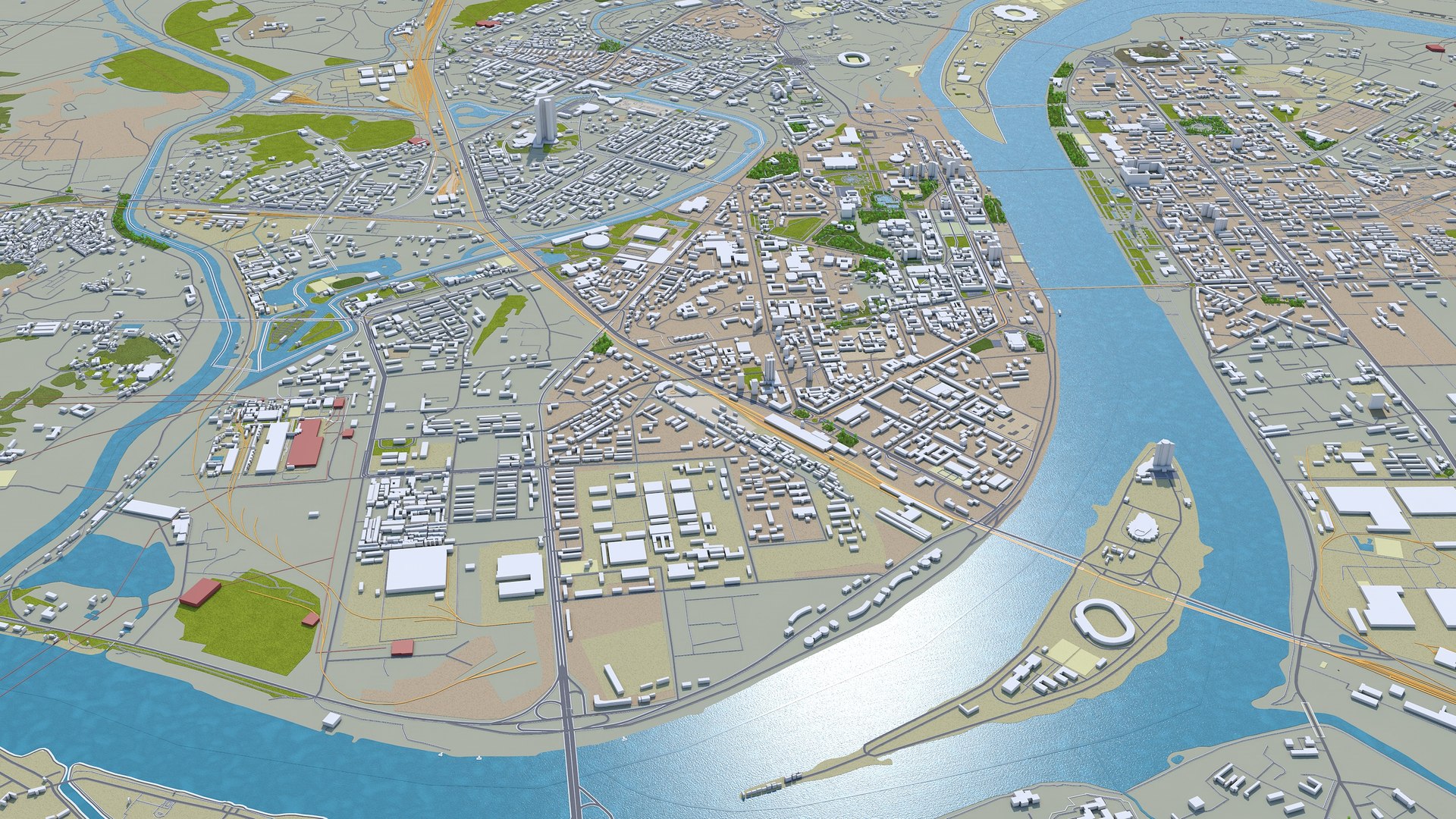3D Pyongyang North Korea - TurboSquid 1720663