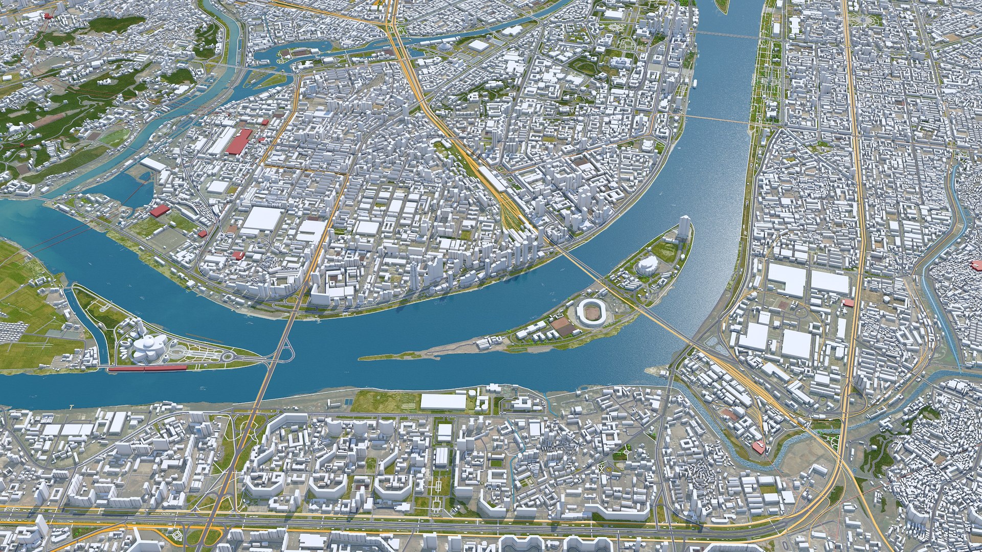 3D Pyongyang North Korea - TurboSquid 1720663