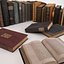3d model old books set 2