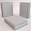 3d model old books set 2