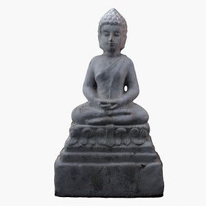 3D Buddha Sculpture