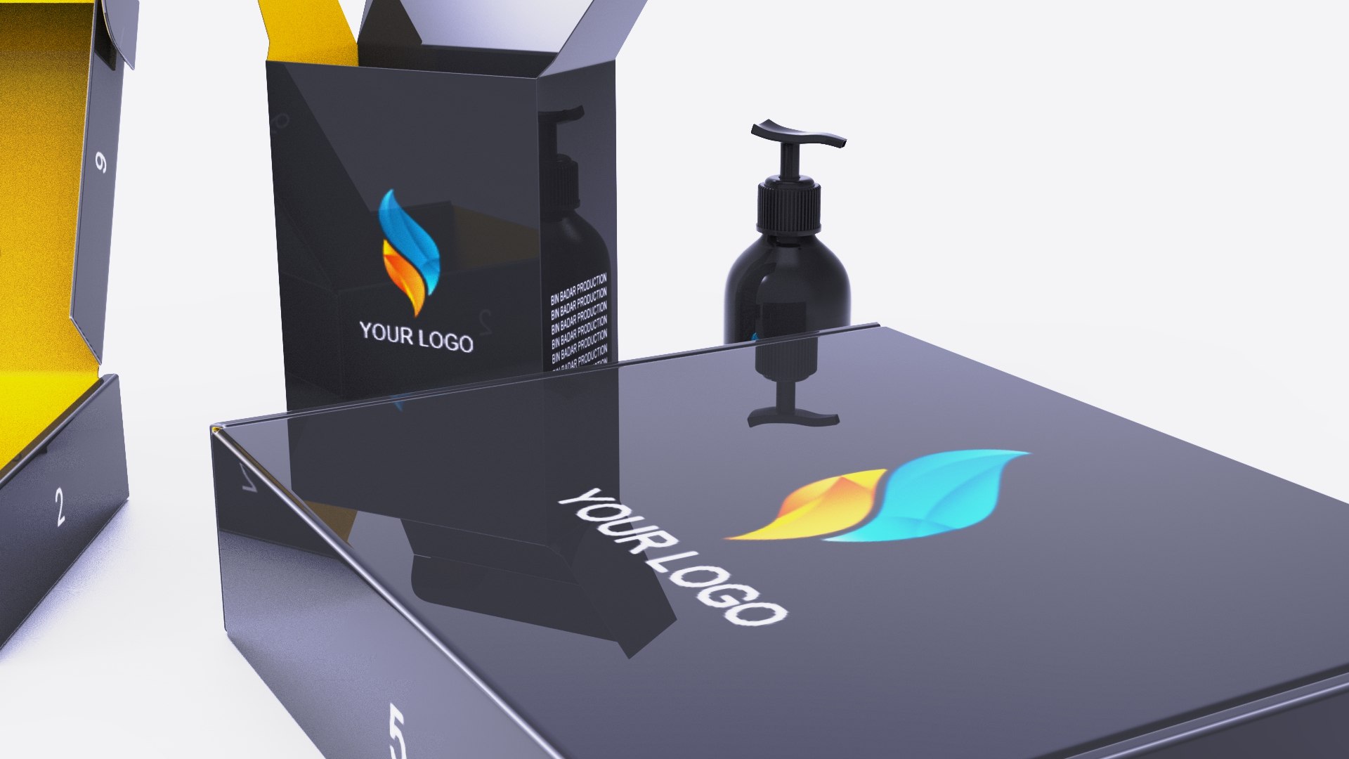 3 Boxes Model - TurboSquid 1874364