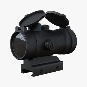 3x Scope Attachment v2 3D model