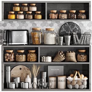 kitchen accessories072 3D model
