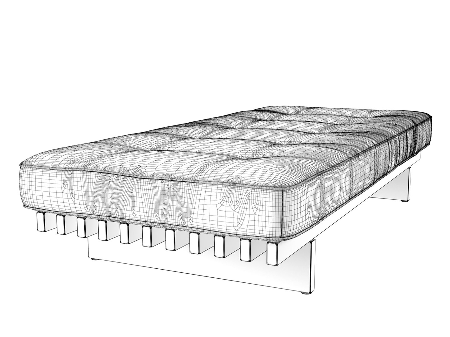 DS-80-790 Daybed Without Armrest Outdoor Model - TurboSquid 2187817