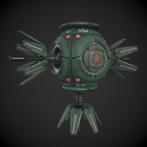 Soviet Space Drone 3D