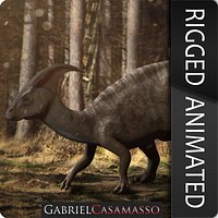 Parasaurolophus [Rigged]