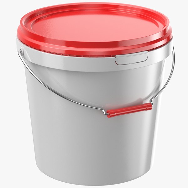 3D Detailed Paint Bucket