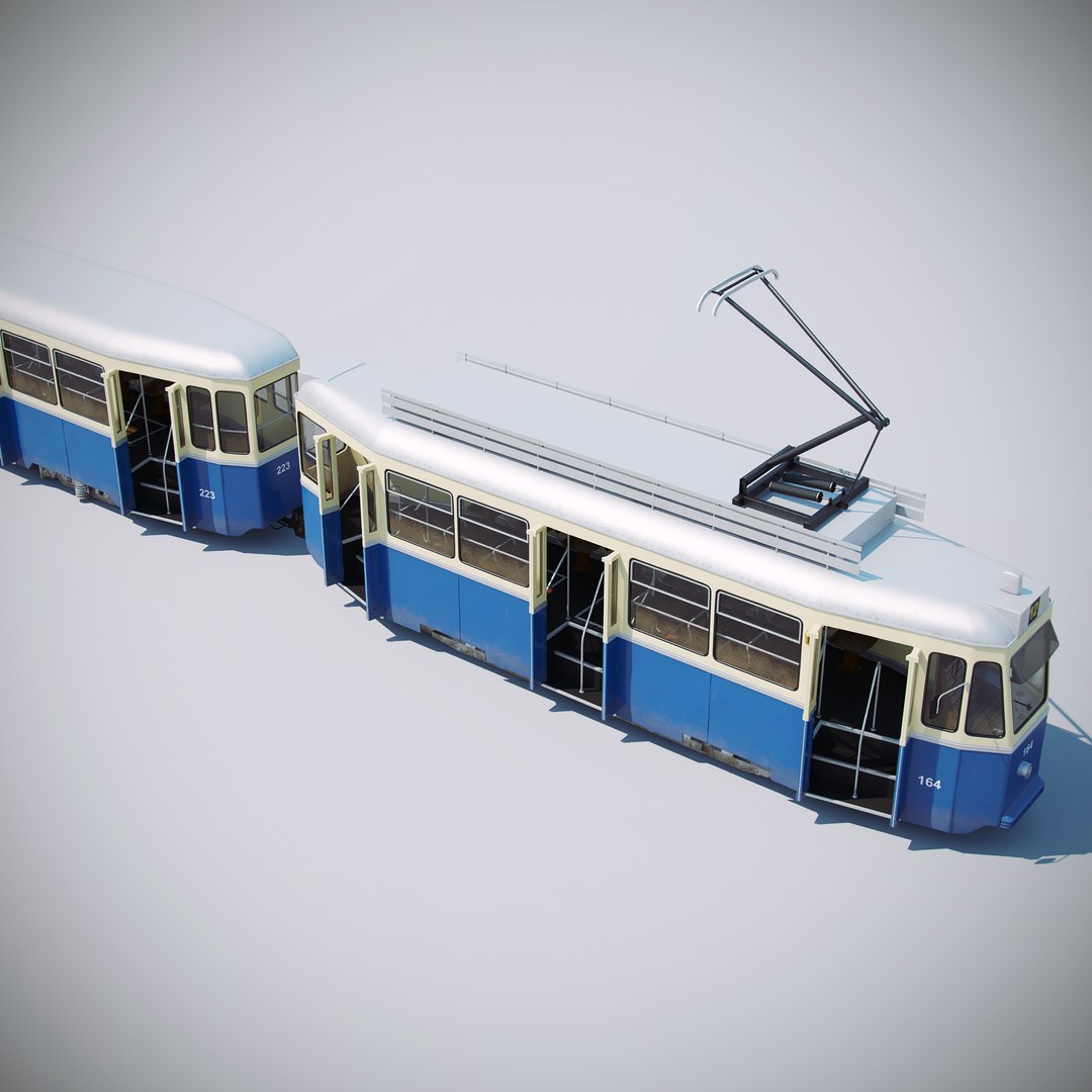 Tmk 101 Tram 3d Model