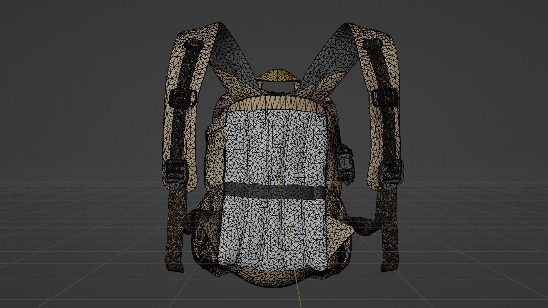3D Backpack V2 - Marvelouse Designer And CLO Program Model - TurboSquid ...