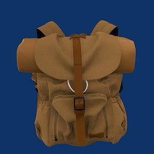 3D Backpack v2 - marvelouse designer and CLO program model