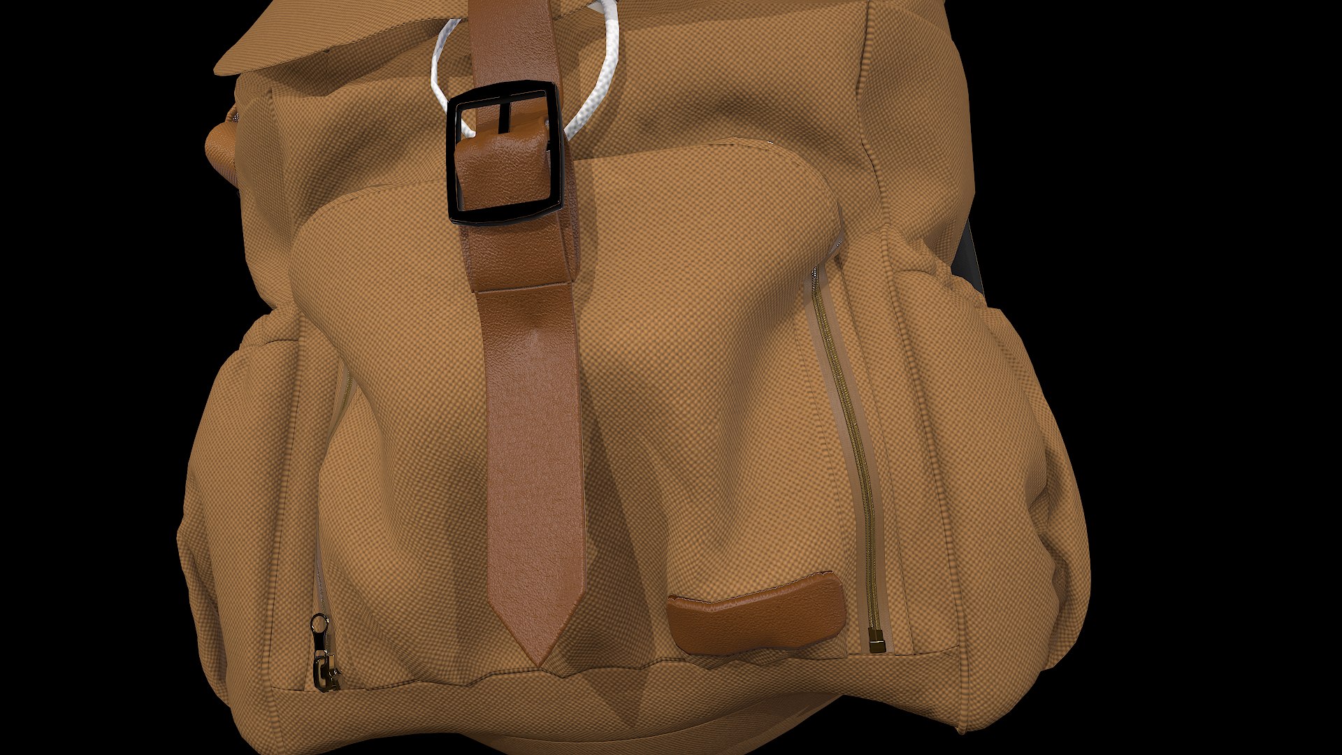 3D Backpack V2 - Marvelouse Designer And CLO Program Model - TurboSquid ...