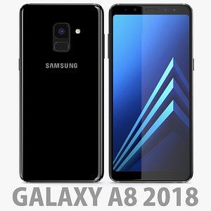 3D samsung galaxy a8 model
