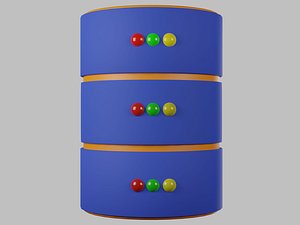 3D Database Model 3D model