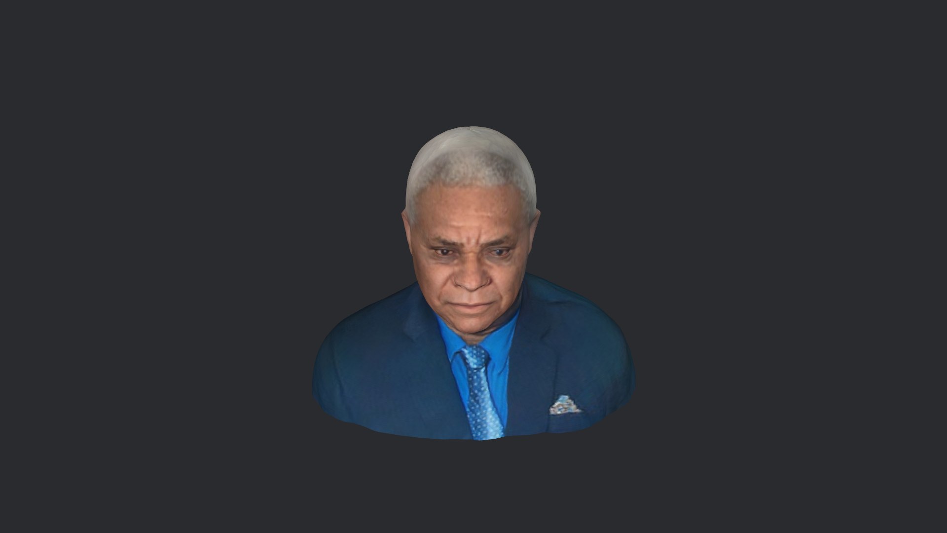 Bob Loughman Realistic Bust Head Ready Model TurboSquid 1820133