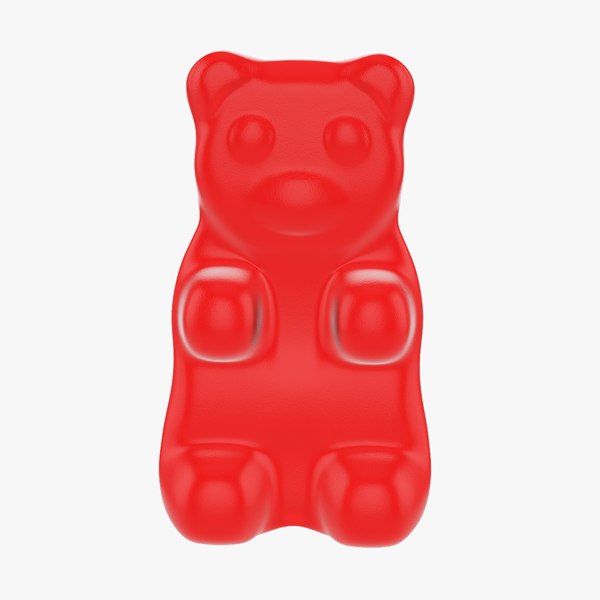 Modelo 3d Gummy Bear Red - TurboSquid 1954892