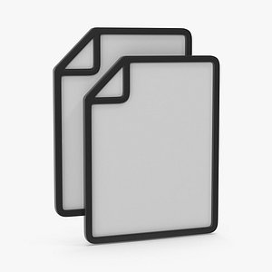 Two Paper Icon