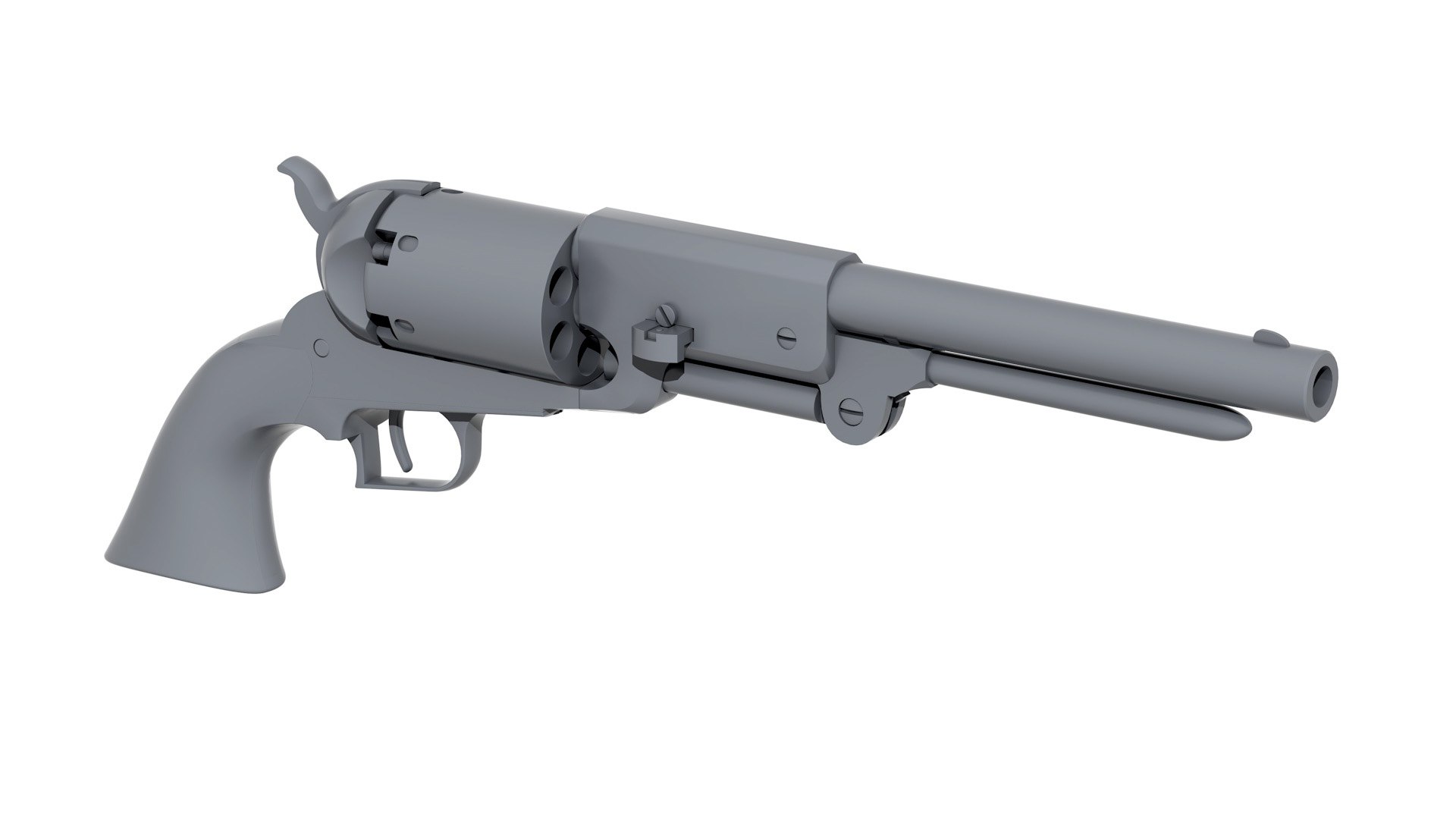 1847 colt walker - Ilustrasi 3