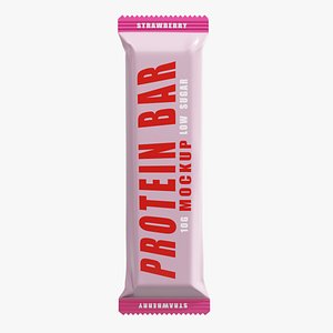 3D Protein Bar - Strawberry