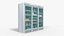 Supermarket Fridge Collection 3D model