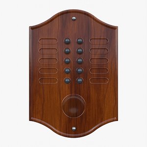 3D Wooden Doorbell