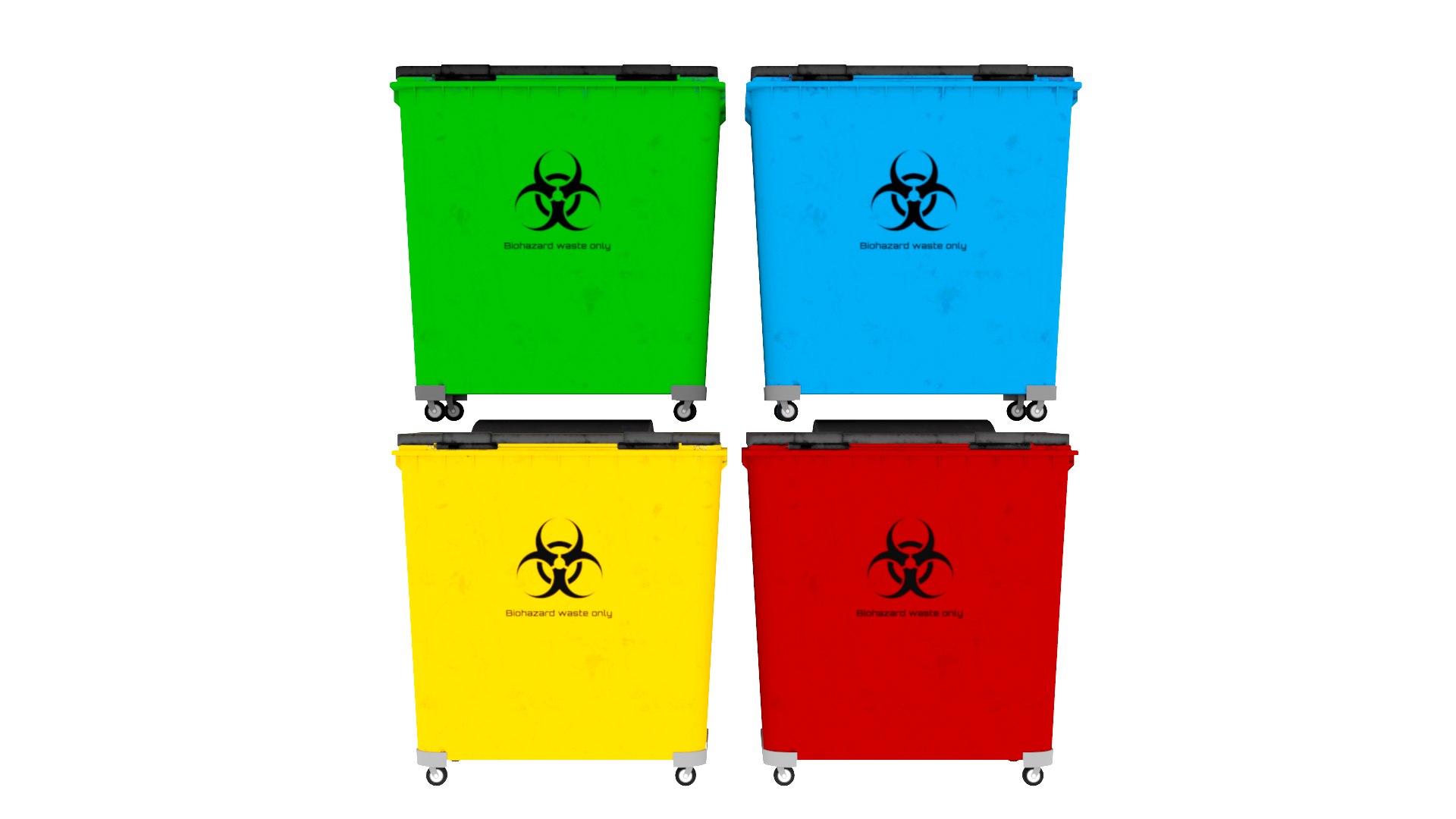 3D Biohazard Container - TurboSquid 2377364