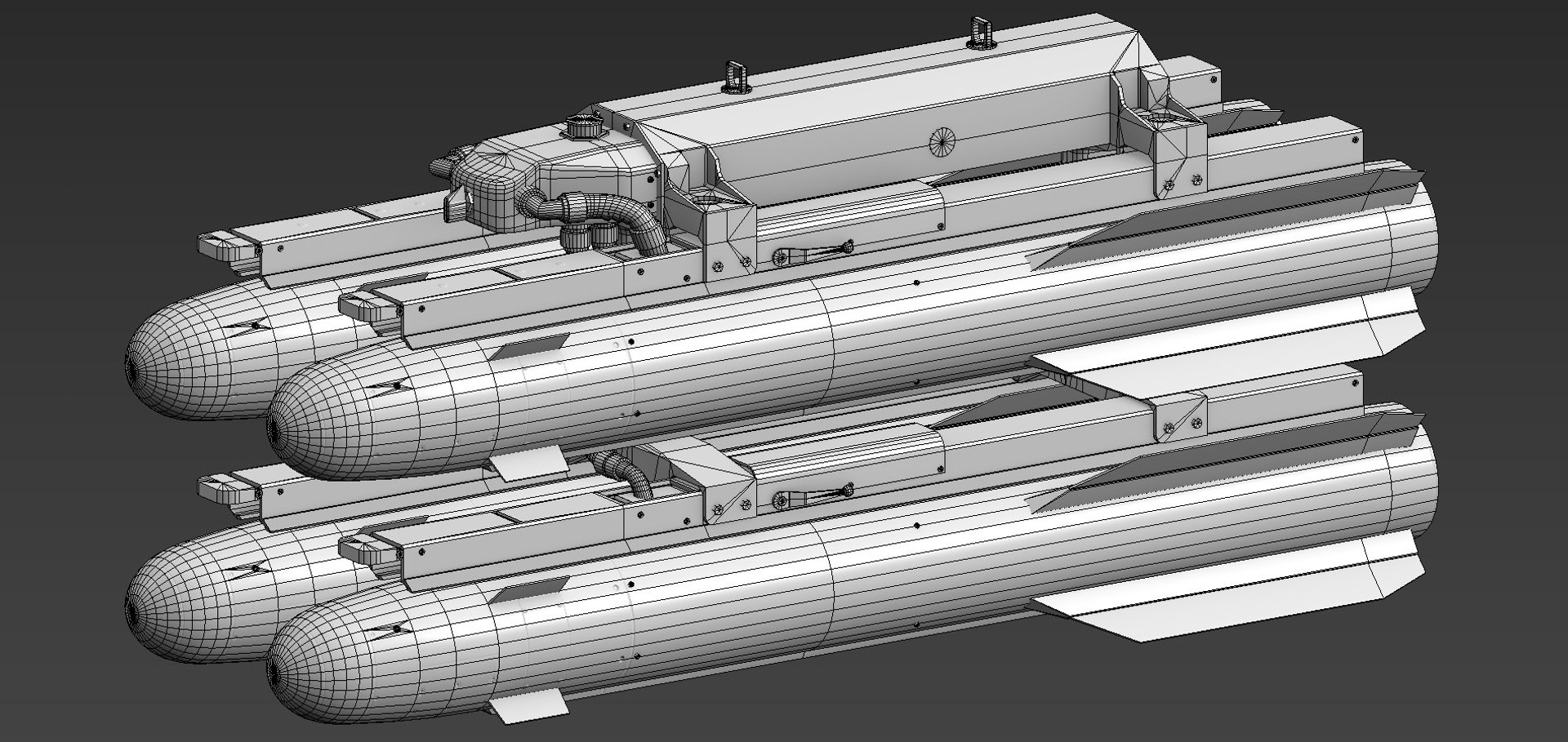 Hellfire missile 3D - TurboSquid 1496253