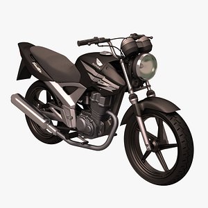 honda cbx 250 3d max