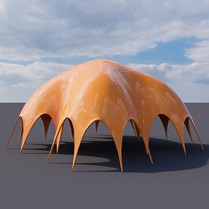 3D Catenary Shell Pavilion 12