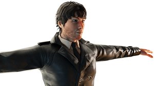 NYPD Detective Sherlock Uncover Mysteries with Our 3D Model Low-poly 3D model