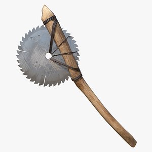 Post-apocalyptic battle axe