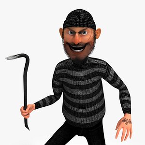 Cartoon criminal