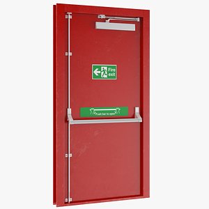 Single Fire Exit Door