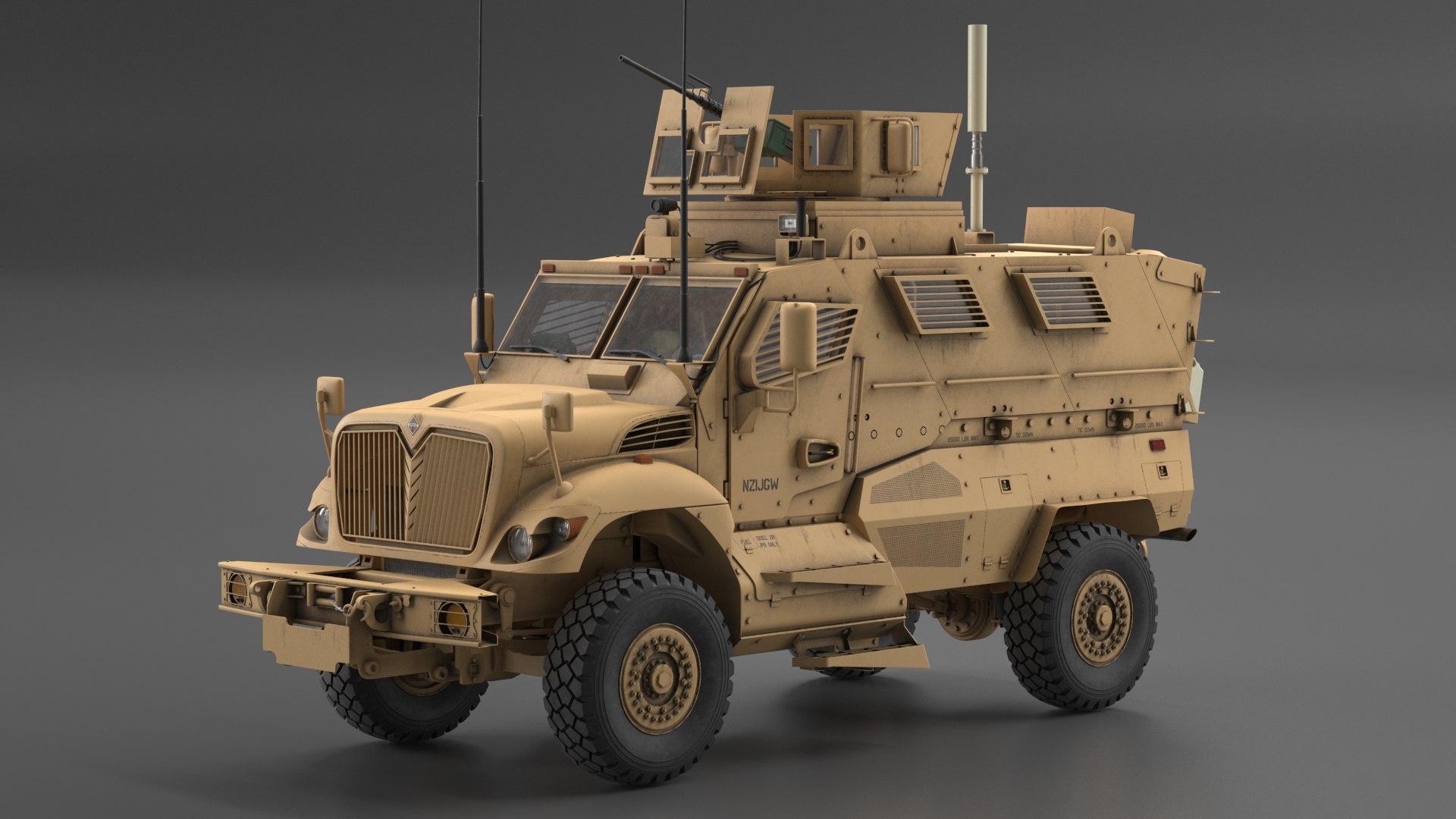 3D International MaxxPro Armored Fighting Vehicle https://p.turbosquid.com/ts-thumb/hx/kLdU2Y/1K/internationalmaxxproarmoredfightingvehicle3dsmodel005/jpg/1669596913/1920x1080/fit_q87/656401473780a997b9fa1ba26447c10b42c8305f/internationalmaxxproarmoredfightingvehicle3dsmodel005.jpg