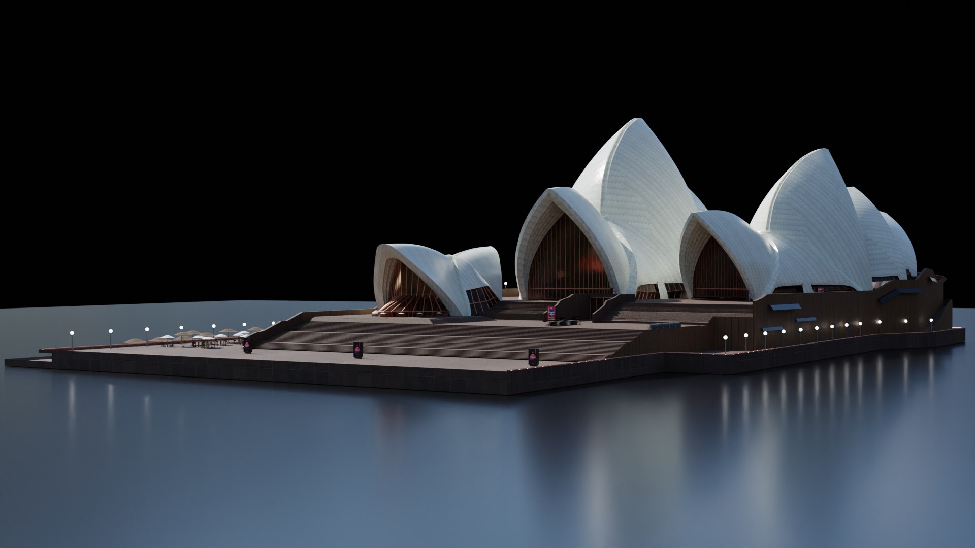 Sydney Opera House Model TurboSquid 2099384