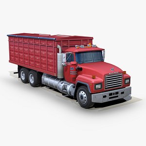 Mack RD688S Grain truck s02 1997 3D