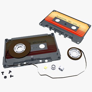 3D cassette tape
