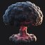 3D model nuclear explosion
