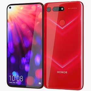 realistic honor view 20 3D model