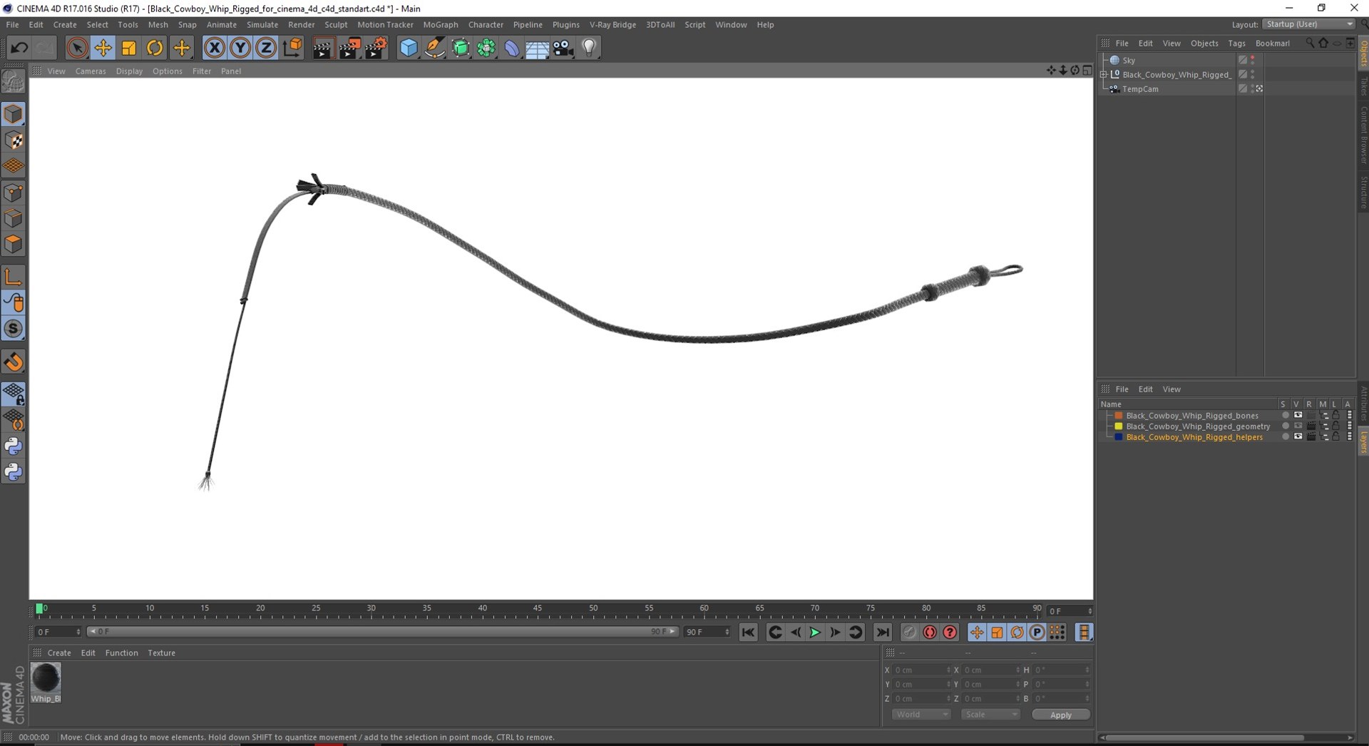 3D model Black Cowboy Whip Rigged for Cinema 4D https://p.turbosquid.com/ts-thumb/hx/w6osRz/vW/blackcowboywhipriggedforcinema4dvray3dmodel033/jpg/1692424878/1920x1080/fit_q87/8aca36c30415f694c73937df0210cdb8b04cf0ee/blackcowboywhipriggedforcinema4dvray3dmodel033.jpg